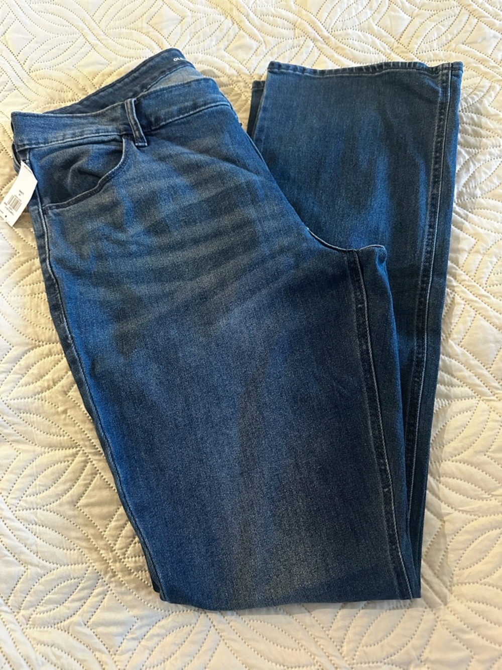 Old Navy Women's Dark Blue Bootcut Jeans size 16 Long